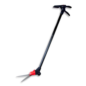 TABOR TOOLS GS01A wheeled support enabling smooth, precise grass trimming.