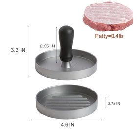 TACGEA patty papers included for easy patty transfer.