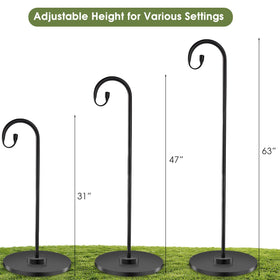 TAGEPUJIE adjustable height lets you set the perfect hanging level