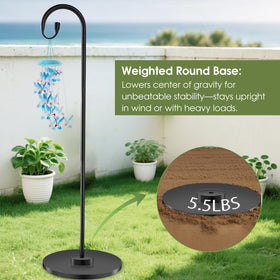 TAGEPUJIE round-base base fits balconies, patios, and gardens