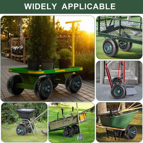 Taifa wheel suitable for wheelbarrows, hand trucks, and garden carts.