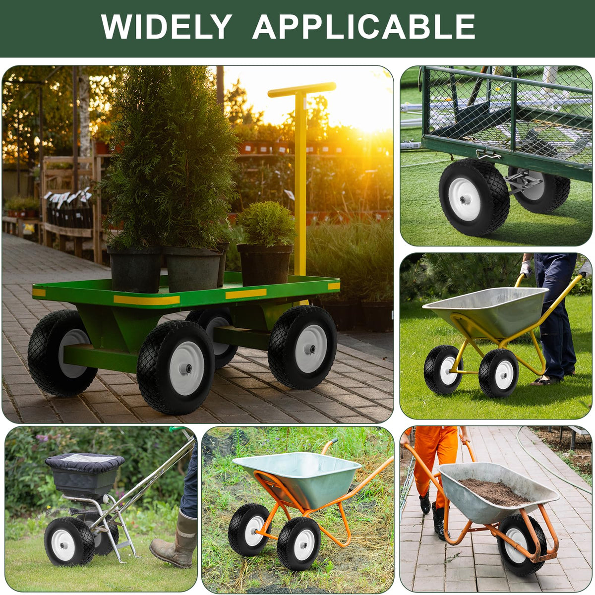 Taifa load capacity 300 lbs per wheel supports heavy-duty tasks