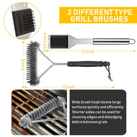 Taimasi premium BBQ tools set enhances backyard grilling sessions.