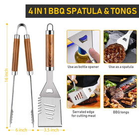 Taimasi digital meat thermometer helps prevent overcooking with precise readings.