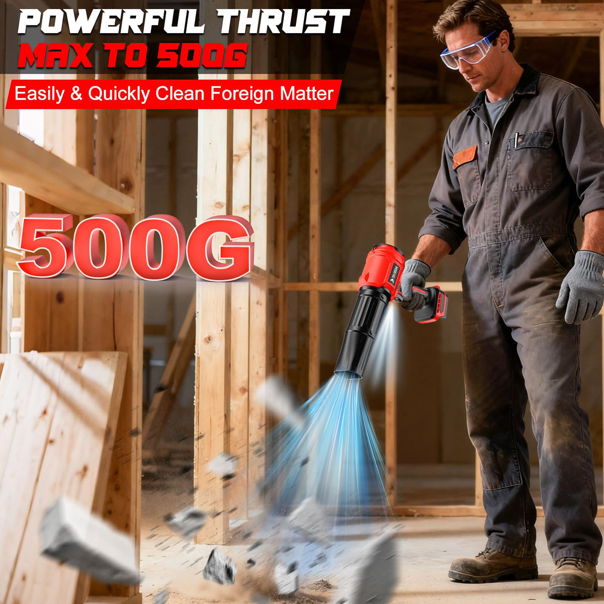 TAIRDA lightweight handle enables comfortable one-handed operation