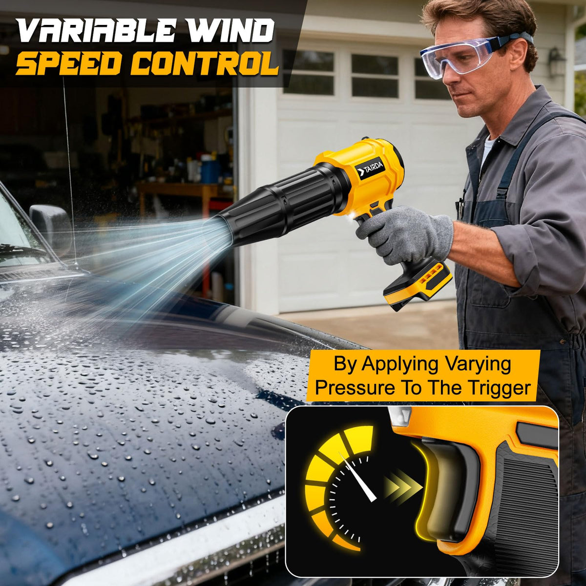 TAIRDA lightweight 1.5 lb tool designed for easy handling