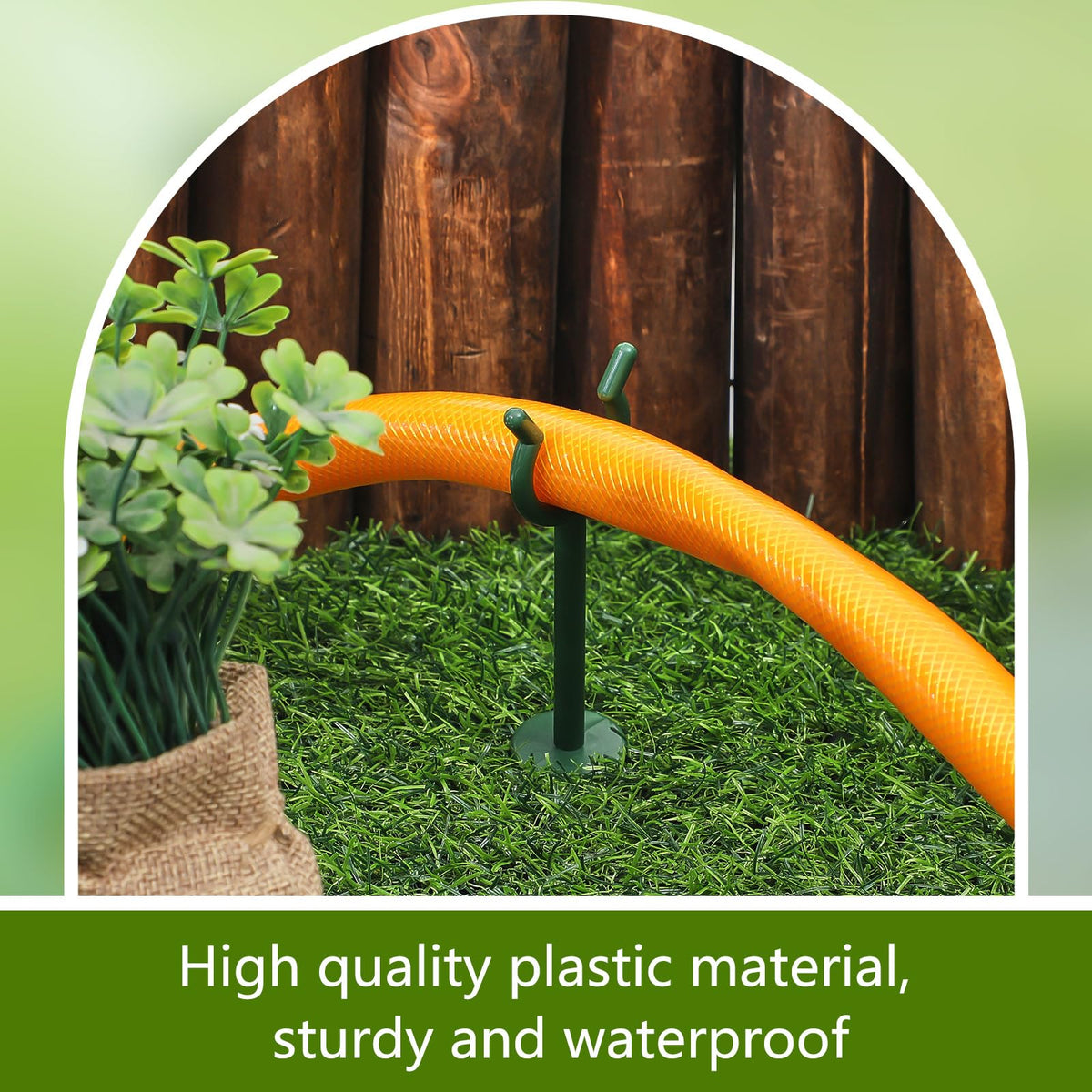 Taiyin 20-pack hose guide stakes keeps hoses organized