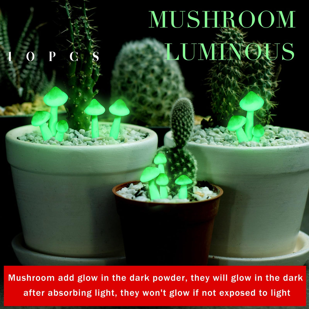 Taiyin waterproof mushroom lights withstand rain for all-season decor.