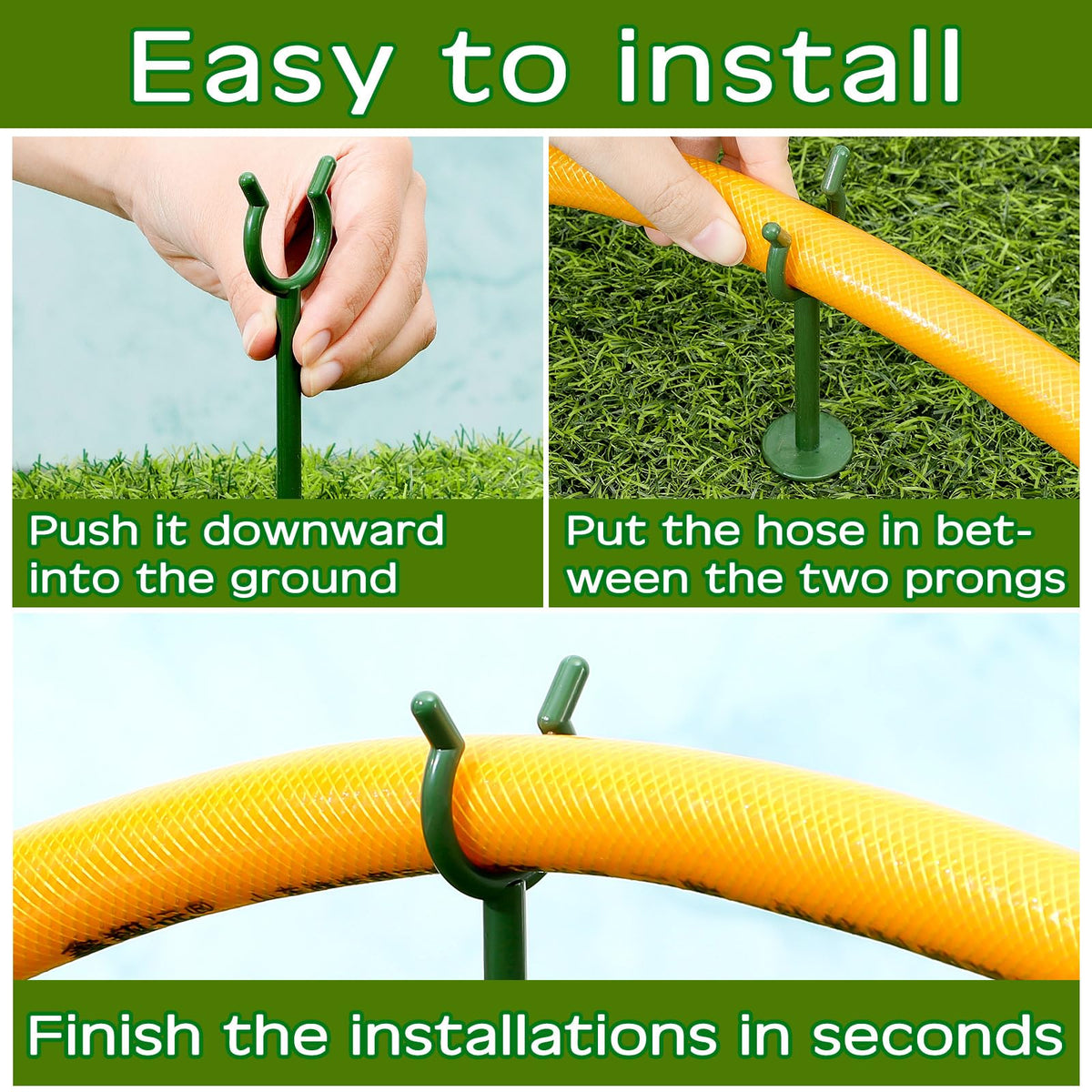Taiyin waterproof plastic stake for easy, lasting outdoor use