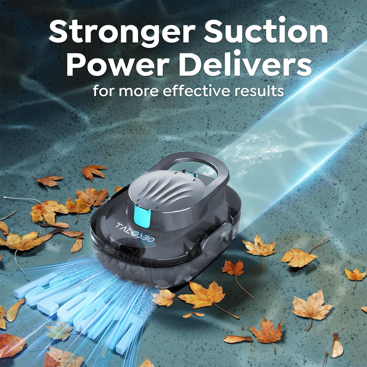 TALOSBO S1 Pro Max delivers 130-minute runtime for extended cleaning sessions.
