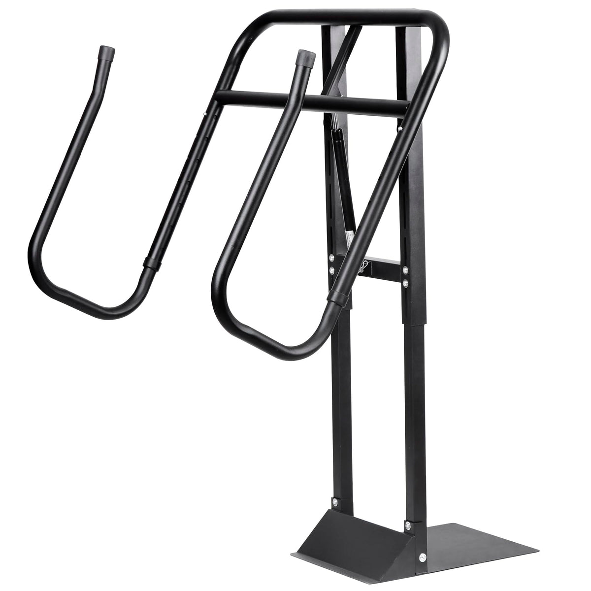 Talustool hot tub cover lift with pneumatic action eases heavy lifting.