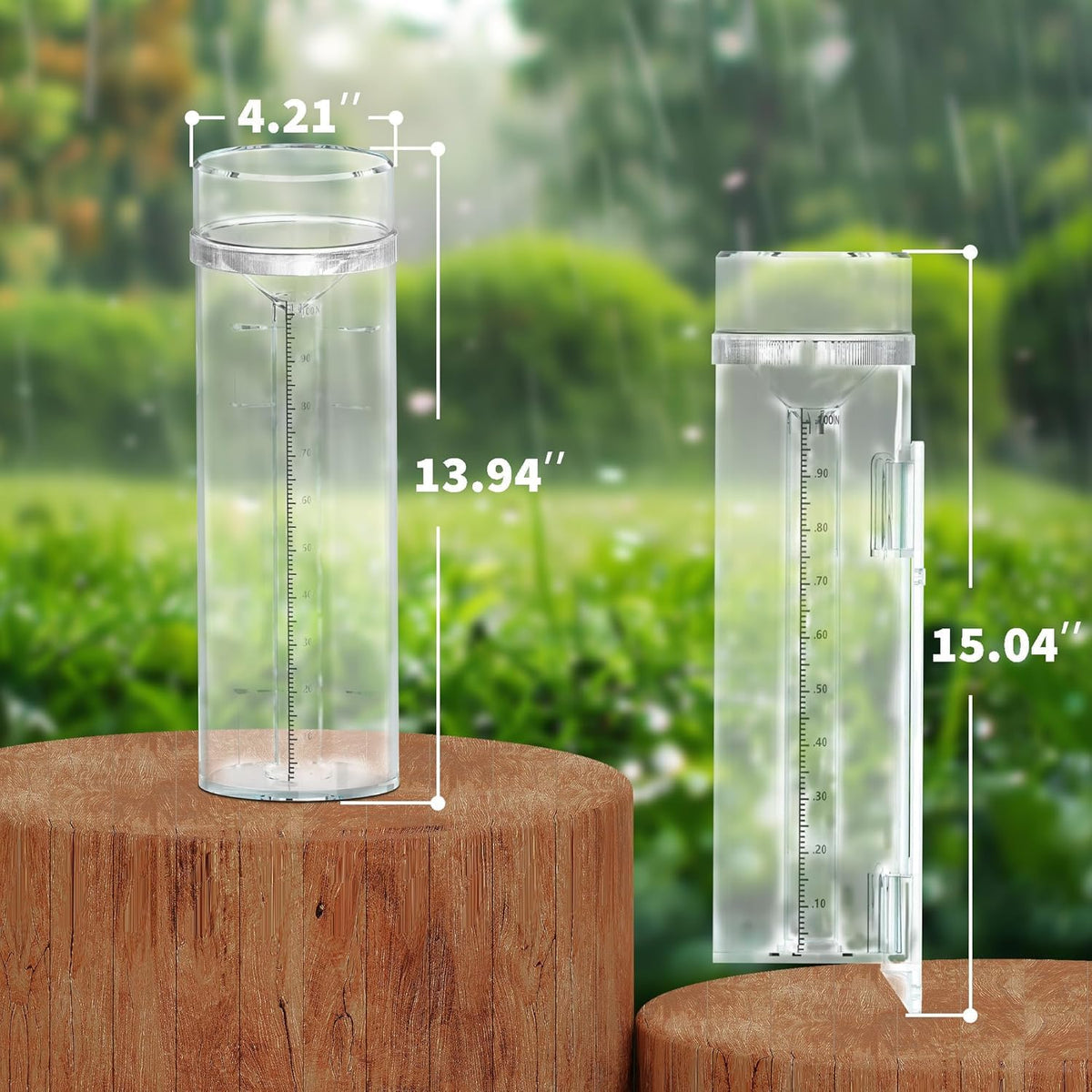 TAMIDN Stratus clear reading scale allows quick measurements at a glance.