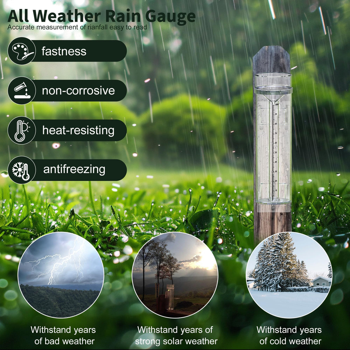TAMIDN Stratus quick-connect bracket enables simple tool-free installation in your yard.
