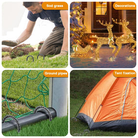 TANGJEAMER tent secure stake keeps gear anchored during outdoor setups.