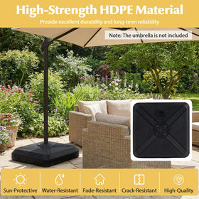 HDPE material close-up showing durability and fade resistance
