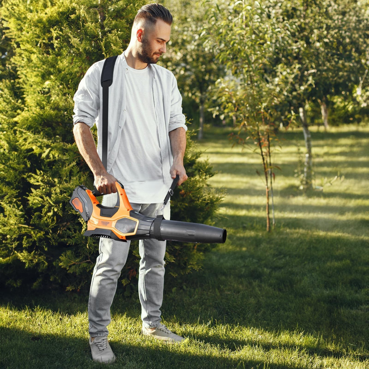Tanmqin 79-inch strap length offers generous reach and balance