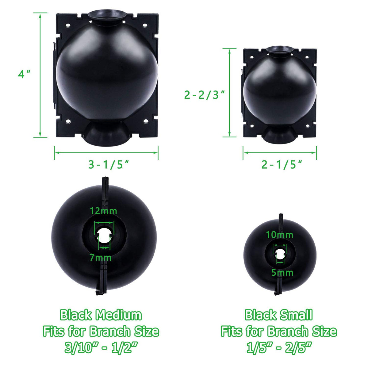 Tanzfrosch safety lock propagator prevents movement during propagation.