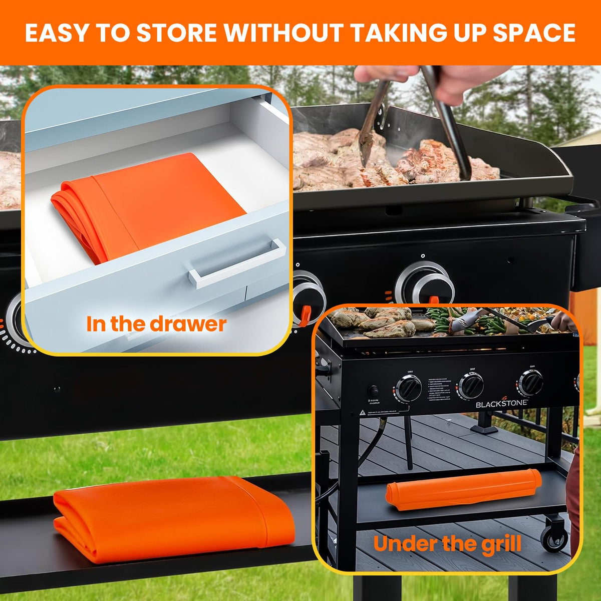 TAOMAND all-season grill defender preserves performance in heat and cold.