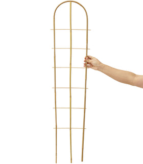 Taoskai natural renewable bamboo trellis is eco-friendly.