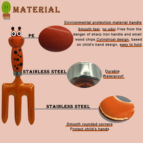 TAOYIO safety round-handle design for child-friendly grip
