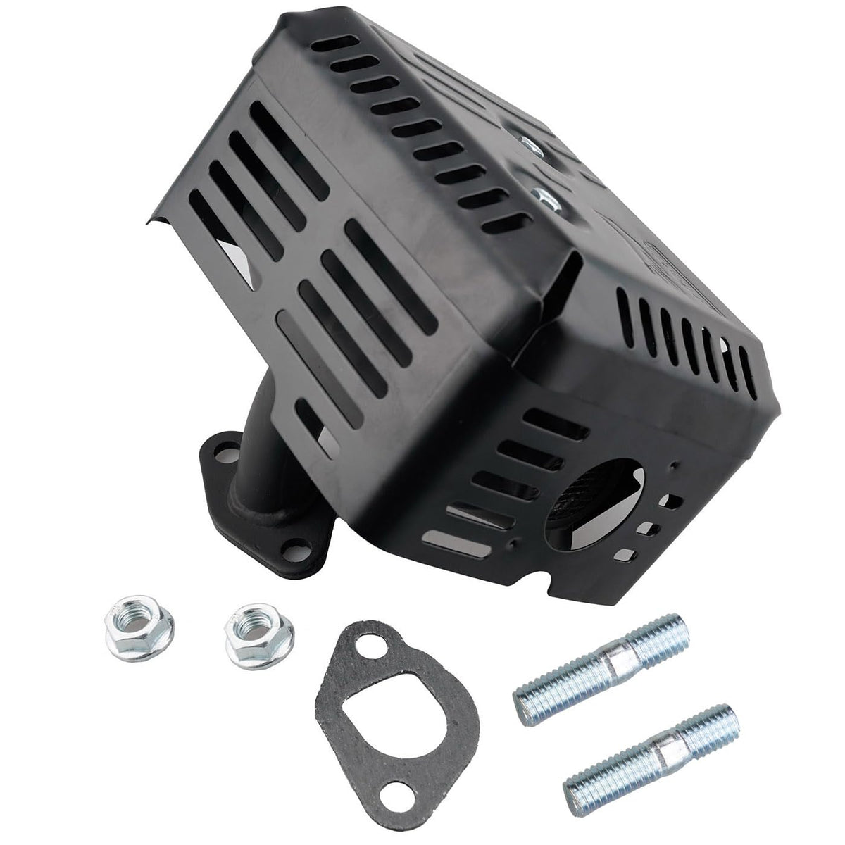 Tapa muffler for Honda GX200 exhaust assembly for smoother operation