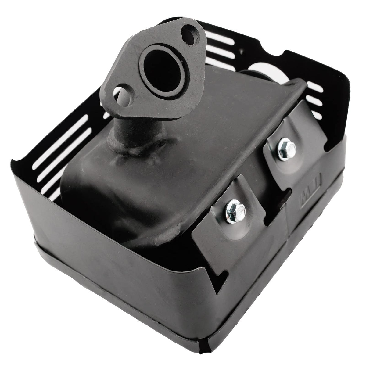 Tapa Predator 212cc muffler enhances exhaust flow and quietness