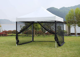 Tappio 9.85 ft dimension net for 10x10 frames and patios