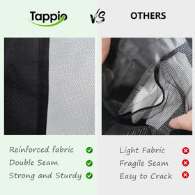 Tappio mosquito net for gazebo and tent; versatile outdoors