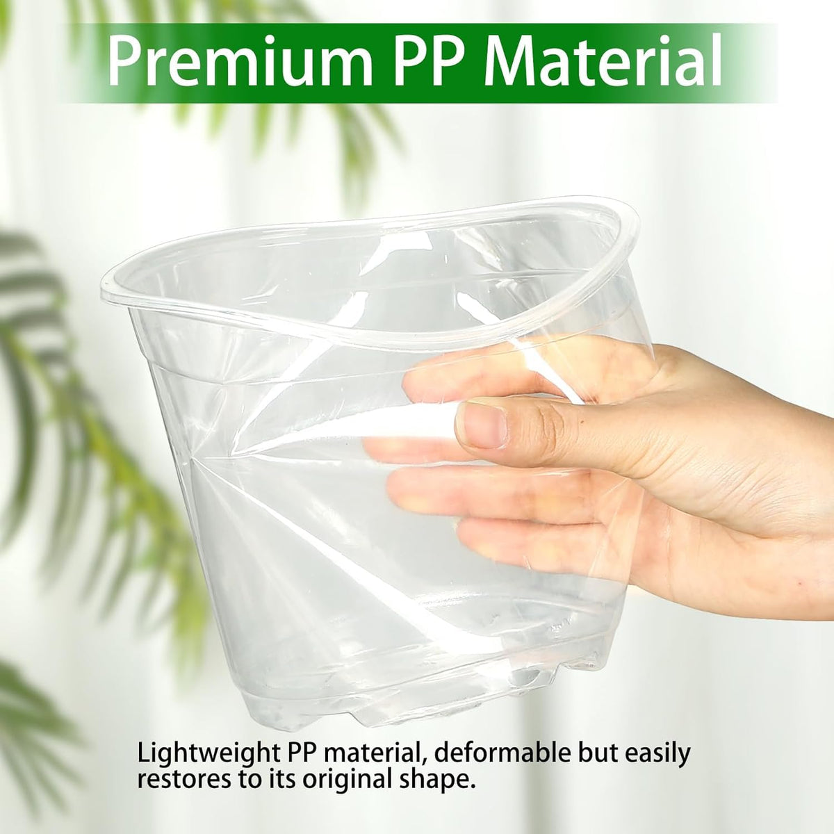 TAQIXI pot fits into decorative outer pots to keep spaces tidy and clean.