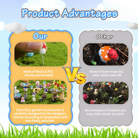 Tardigrade durable resin figures resist weather for long-lasting fairy gardens