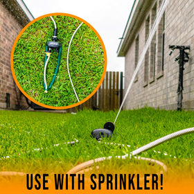 Tardigrade Steel Hose supports car washing and garden irrigation tasks.