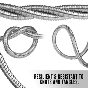 Tardigrade Steel Hose lightweight and flexible for easy handling.