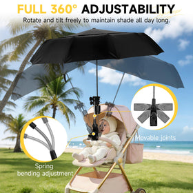 Tarswesi 360-degree swivel lets you track the sun without moving your chair.