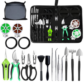 Taschyas Bonsai Tree Kit with full toolset for beginners and hobbyists.