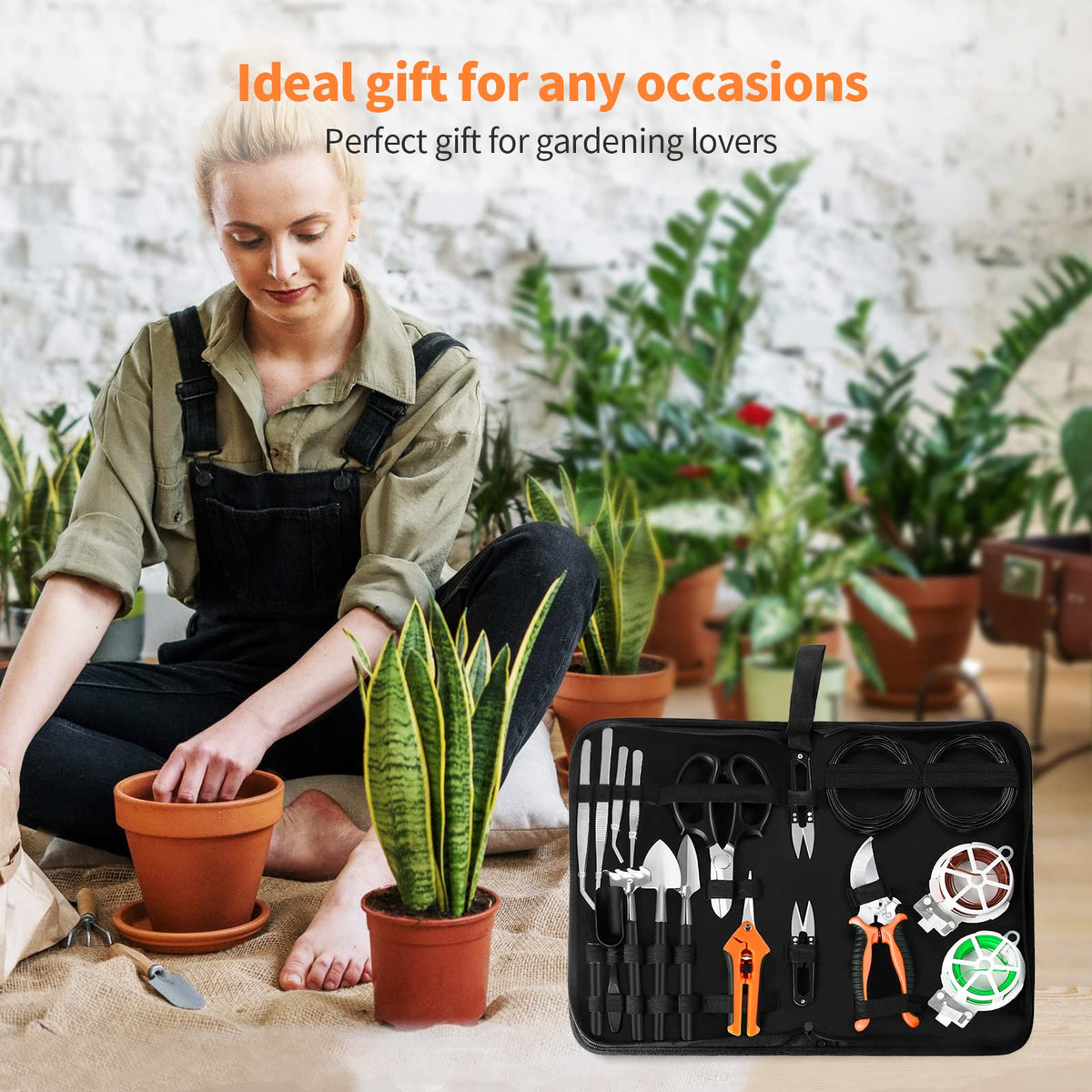 Taschyas mini shovel and rake simplify soil prep and repotting