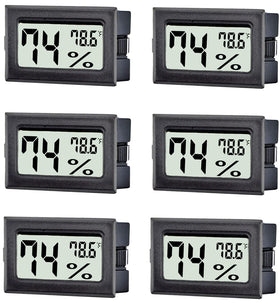 TASOGEN mini thermometer-hygrometer display for precise indoor readings.
