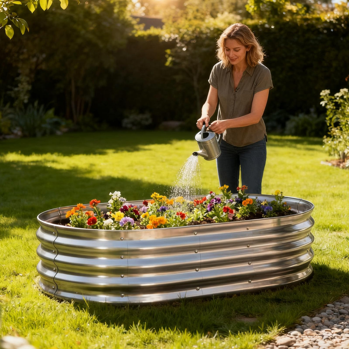 TATAANTY trellis-ready planter option enables vertical growing