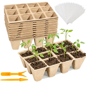 Tatibana 144-cell seed entry tray packaging ready for indoor seed starting