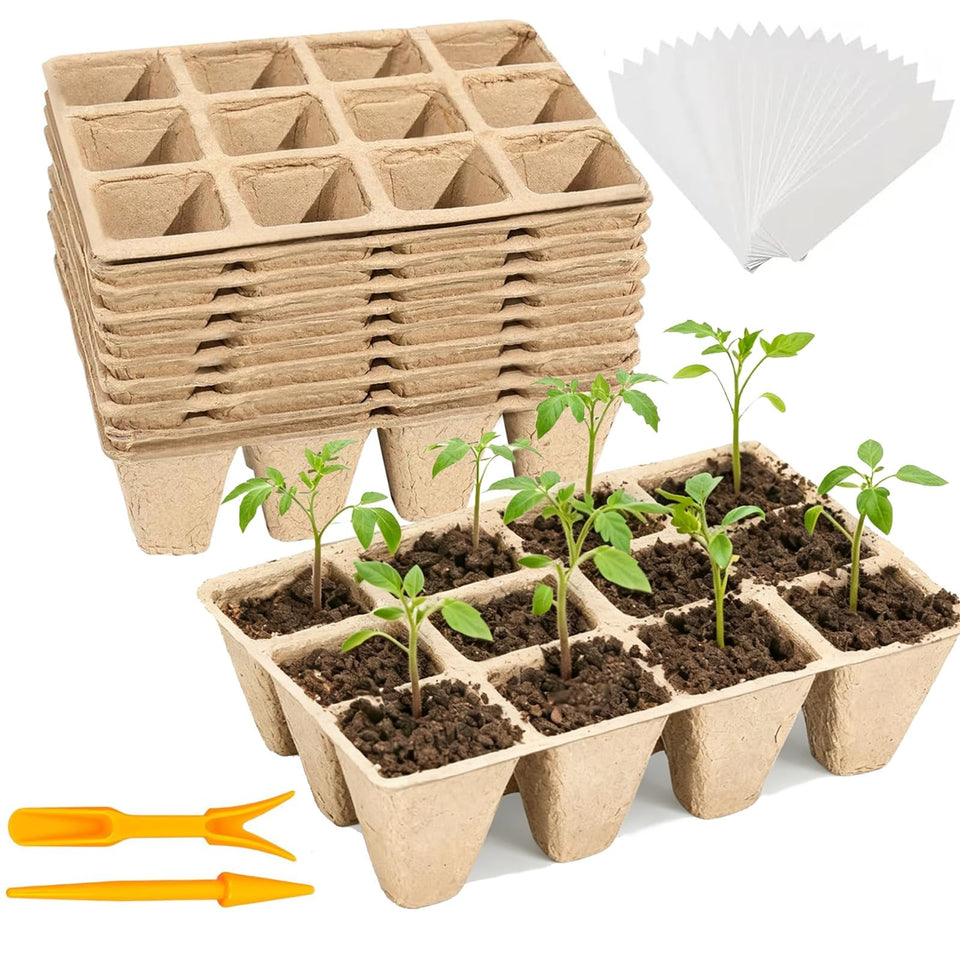 Tatibana 144-cell seed entry tray packaging ready for indoor seed starting