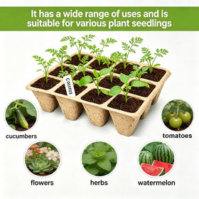 Tatibana breathable pulp design aids water absorption and soil integration