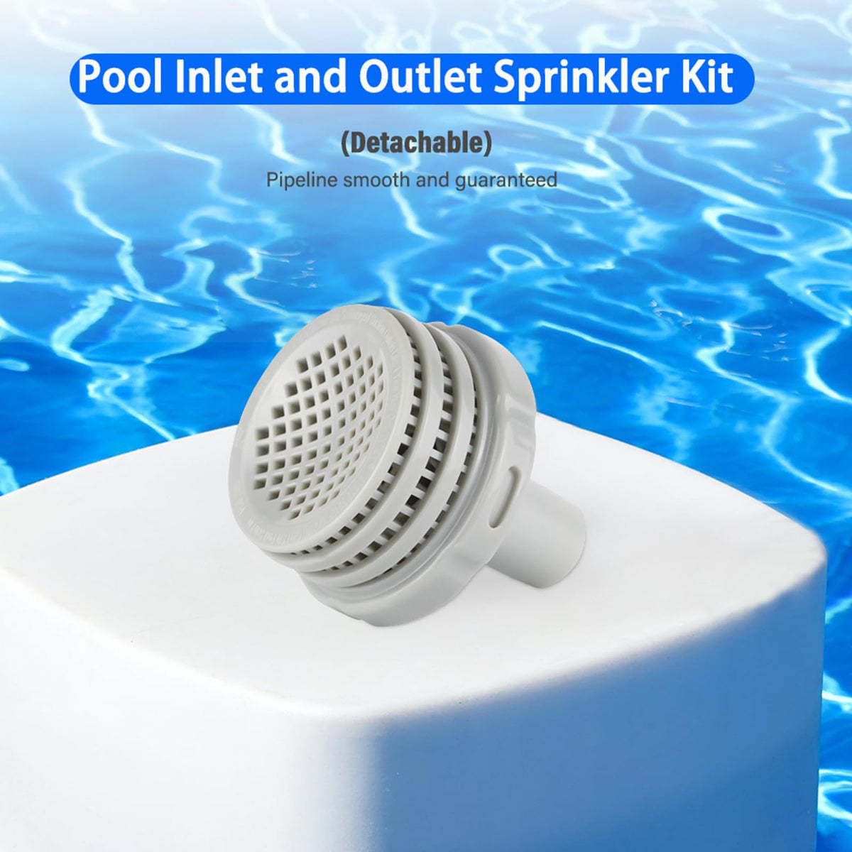 Taudang 1.25 hose fit ensures compatibility with common pool fittings.