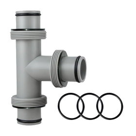 Taudang compact hose connector fits 1.5-inch hoses without crowding.