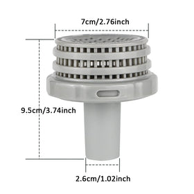 Taudang Intex 25022e connector enables easy pool replacement.