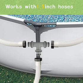 Taudang Intex pools compatibility supports easy above-ground setups.