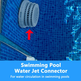 Taudang threaded strainer connector allows tool-free installation.