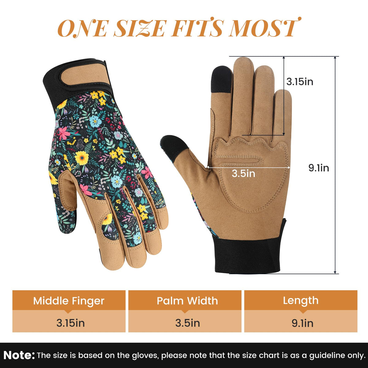 Tavaleu padded palm garden gloves cushion grip during digging and tool use.