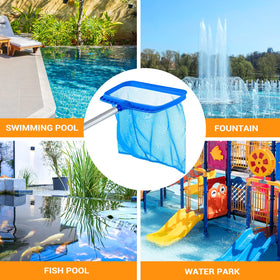 Tavaleu pool skimmer nylon mesh traps fine leaves and small residues.