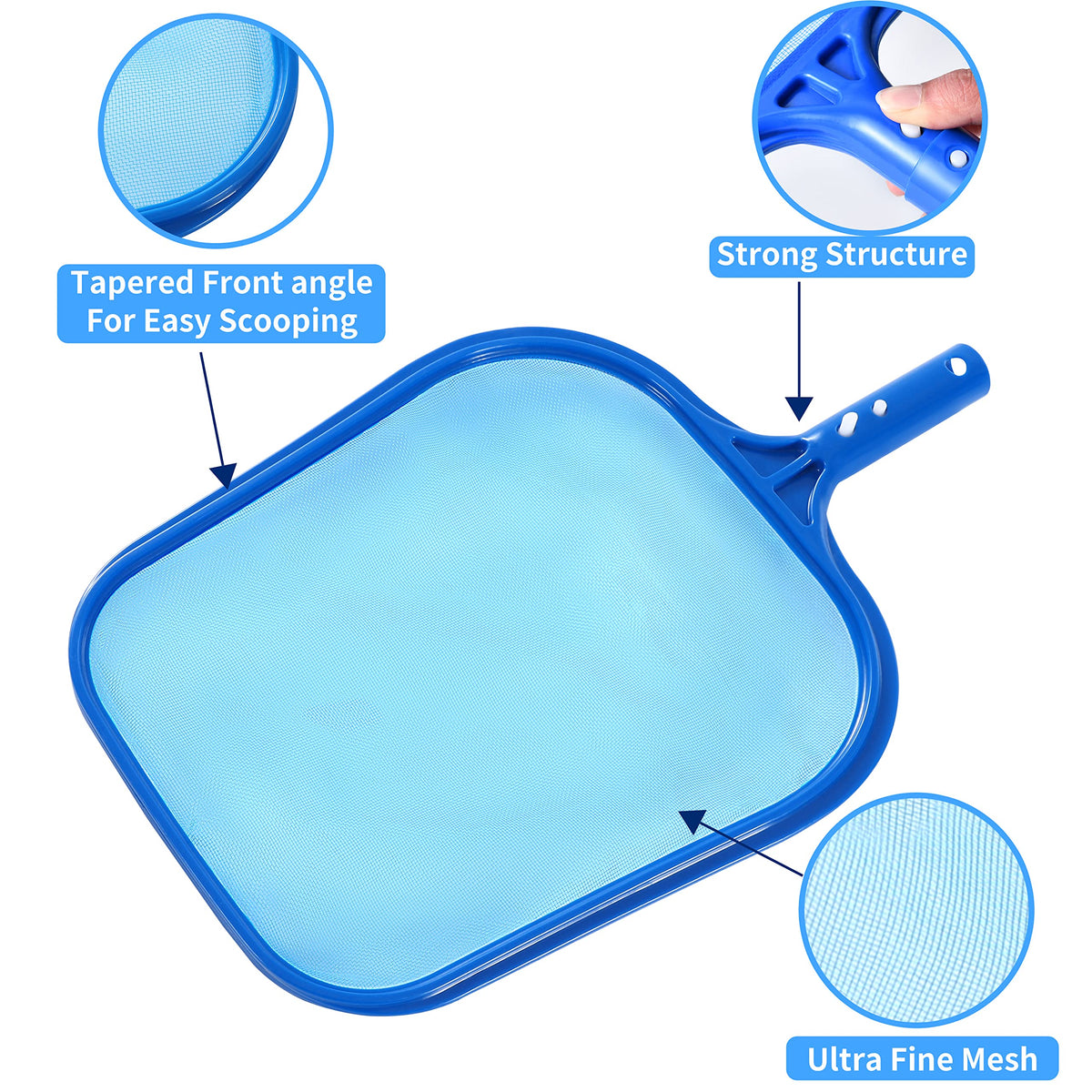 Tavaleu Pool Skimmer size 9.3x17.4 inches fits standard poles