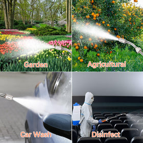 Tayapura 360-degree rotating nozzle for flexible spray directions