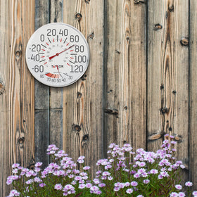 Taylor Humidiguide wall mount shows convenient outdoor placement.